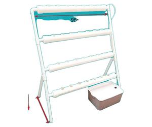 Kit de culture hydroponique, tuyau d'alimentation en eau en PVC, 95 x 45 x 100 cm, diamètre d'ouverture 32 mm, 220 V/50 Hz, système d'irrigation automatique