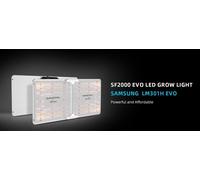 Kit de culture - Lampe LED pour plantes SF2000 - 120 × 60 × 180 cm - 200 W à spectre complet - Ventilateur tubulaire de 10 cm - Ventilateur à pince DC de 15 cm - Bouton de réglage de la vitesse