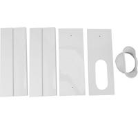 Kit de d?virage des fen?tres de climatisation PVC Installation facile sans soudure accessoire universel r?glable 4 plaques pour 140 cm
