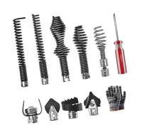 Kit de débouchage de tuyaux robuste de 16 mm avec gants développé pour une installation et un faciles avec plusieurs systèmes Link