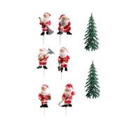 Kit de décoration Bûche de Noël 3 à 6 cm