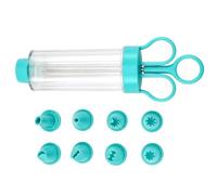 Kit de décoration de cupcakes Outil Pressage Lisse Détachable Pâtisserie 8 | Accessoires de décoration de gâteaux pour réunions familiales, crème fouettée, blanc d'œuf et glaçage