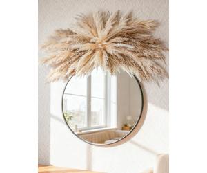 Kit de décoration murale herbe de la pampa - Fleurs séchées bohème à suspendre, 50,8 à 76,2 cm réglable, assemblage nécessaire, facile à installer, s'applique à la décoration d'intérieur, magasin