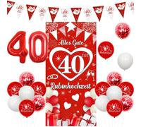 Kit de décoration pour mariage bohème : bannière, ballons et guirlande
