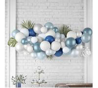 Kit de décoration - PTIT CLOWN - 50 ballons en nuage - Multicolore - Hélium compatible