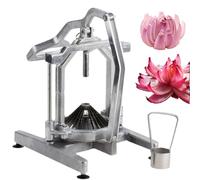 Kit de découpe de fleurs d'oignon - Fabricant professionnel de fleurs de légumes pour restaurants, outils de coupe de fruits et d'oignons faciles pour frire et servir des apéritifs