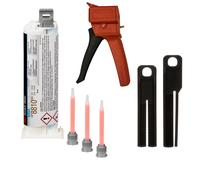 Kit de démarrage : 1x 3M Scotch-Weld colle de construction à 2 composants EPX System DP8810NS, vert, 45 ml 1x appareil manuel S-K-S pour cartouches EPX 38 à 50ml y compris piston d'avance 2:1 & 10:1, 