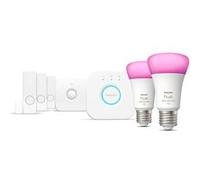 Philips Hue Secure kit de démarrage WCA détecteurs et Ampoules E27