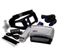 Kit de démarrage 3M TR-619E Versaflo avec unité de soufflerie TR-602E (soufflerie, couvercle de filtre), 1x filtre A2P R SL, 10x préfiltres, ceinture standard, batterie lithium-ion 8 heures, chargeur,