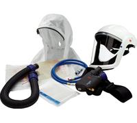 Kit de démarrage 3M Versaflo V-500E pour protection respiratoire à air comprimé pour la purification de l'air, régulateur d'air comprimé V500E, casque M-206, tuyau à air BT-30, M-976, M928, 69501 x1 m