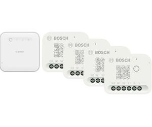 Kit de démarrage Bosch avec 4 commandes d'éclairage et de volets roulants Smart Home Multipack