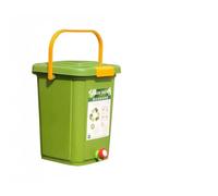 Kit de démarrage de composteur électrique d'intérieur 20 L avec couvercle pour compostage domestique toutes saisons