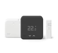 Kit de démarrage de thermostat à eau chaude et chauffage sans fil Tado V3+, noir