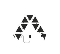 Kit de démarrage LED décoratif - Shapes - Black Triangles Starter Kit