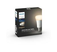Philips Kit de démarrage Hue White – 2 ampoules connectées E27 Bluetooth + Pont 9,5 W Blanc