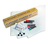 kit de démarrage pour chevalet avec papier, marqueurs, aimants G