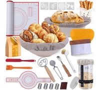 Kit de démarrage pour levain, comprenant des récipients de fermentation et des accessoires