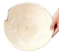 Kit de démarrage pour levain, ensemble de 21 pièces, comprenant un panier de fermentation, de couleur jaune