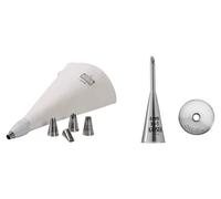 Kit de démarrage pour pistolets à sucre, 8 pièces, buses en acier inoxydable, 6 pièces