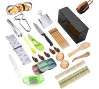 Kit de démarrage pour sushis - Permet de préparer 28 pièces - Les bases du sushi