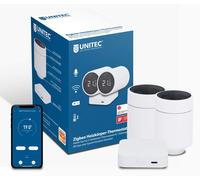 Kit de démarrage pour thermostats de radiateur, 2+1, Wi-Fi, écran LCD, compatible avec Alexa