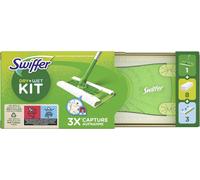 Kit de démarrage Swiffer : manche + 8 lingettes sèches + 3 lingettes humides
