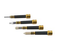 Kit de démontage de panneau de voiture 12 cm 4 pièces 12 cm | Lot de 4 pièces, 12 cm de long, enlève les garnitures et les panneaux, design anti-rayures, ajustement de voiture
