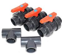 Kit de dérivation à 90° pour pompes à chaleur ? Diamètre : 50 mm. Adapté pour le chauffage de piscines. Chauffage de piscine