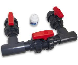 Kit de dérivation pour pompes à chaleur/installations de dosage | Ø 50 mm Manchon à coller - non collé-