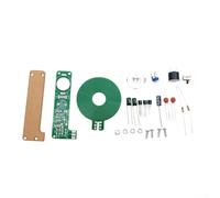 Kit de détecteur de métaux portable à monter soi-même, projet de loisirs électroniques pour débutants - Module de capteur haute sensibilité pour la recherche et les jeux dans le jardin - PCB vert 7,7