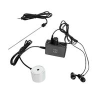 Kit de détection de fuites sur les canalisations d'eau avec capteur, moniteur de fuites, testeur, deux sondes, écouteurs et localisateur de canalisations d'eau haute sensibilité