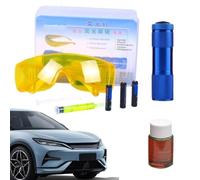Kit de détection Fuite Fluorescente AC avec Lampe de Poche UV et Lunettes