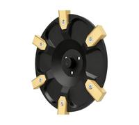 Kit De Disques De Coupe De Rechange De 160 Mm, Construction En Plastique Moulé Épais, Résistant Aux Intempéries, Compatible Avec Les Tondeuses À Gazon Robotisées Segway Navimow Série H