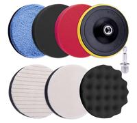 Kit de disques de polissage pour voiture avec adaptateur M14