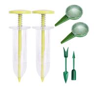 Kit De Distributeur De Graines, 12 Trous Manuel Semoir Graine, Mini Semoir Semences Semoir À Graines Jardin Manuel pour Petite Graine Planter Légumes Fleurs (C)
