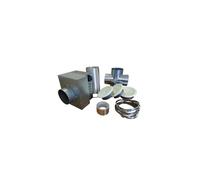 Kit De Distribution D'air Chaud 3 Bouches 350 M3 Pour Cheminée