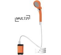 Kit de douche électrique de camping orange