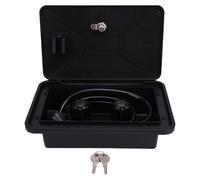 Kit de douche extérieure pour camping-car avec tuyau de 1,5 m, pommeau et robinet, pour le camping, les véhicules, les remorques, les camping-cars, les bateaux et les fourgons, noir