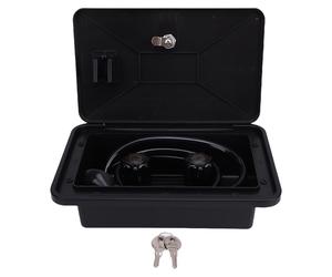Kit de douche extérieure pour camping-car avec tuyau de 1,5 m, pommeau et robinet, pour le camping, les véhicules, les remorques, les camping-cars, les bateaux et les fourgons, noir