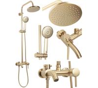 Kit de Douche Rea Luis Brush Gold