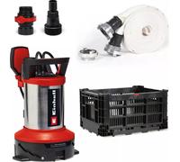 Kit de drainage 2-en-1 eaux claires et chargées – GE-DP 7535 N LL ECO – 750 W – 18 500 l/h – Particules 35 mm