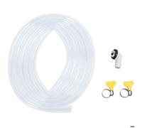Kit de drainage pour climatiseur - Tuyau PVC 10 pieds avec connecteur et colliers - Anti-fuite - pour maison, bureau et hotel