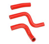 Kit de Durites de Radiateur, Kit de Tube de Tuyau de Liquide de Refroidissement de Radiateur Kit de Durite de Radiateur en Silicone Connexion Stable 3 Pièces en Silicone pour