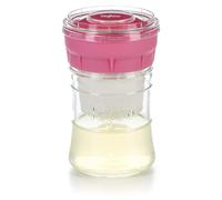 Kit de fabrication de fromage, 848 ml, en verre, sans BPA, de couleur rose, avec livre de recettes