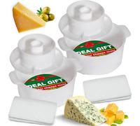Kit de fabrication de fromage - Moule à fromage avec piston suiveur - Étamine - Panier de fabrication - Chiffon en coton
