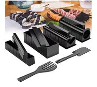 Kit de Fabrication de sushis - Maison - 10Pcs - Matériaux durables - Facile à nettoyer - Ensemble complet