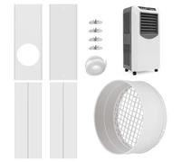 Kit de fenêtre d'aération pour sèche-linge - Panneaux d'étanchéité pour sèche-linge - Pièces, accessoires, raccords de vêtements pour ventilation d'échappement