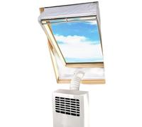 Kit de fenêtre de climatisation portable - Accessoires pour tuyaux de | Kit de tuyau d'évacuation de climatisation mobile pour appartement, dortoir d'étudiant, chambre à coucher, salon, bureau