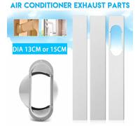 Kit de fenêtre Portable, plaque coulissante, adaptateur réglable, pare-vent, connecteur de Tube de tuyau d'échappement, accessoires de climatiseur, nouveau 3pcs-165cm