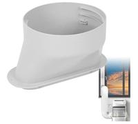 Kit de fenêtre pour climatiseur mobile - PZCC - Universel - Réglable 55-155 cm - Pour tuyau Ø15 cm - Montage sans adhésif